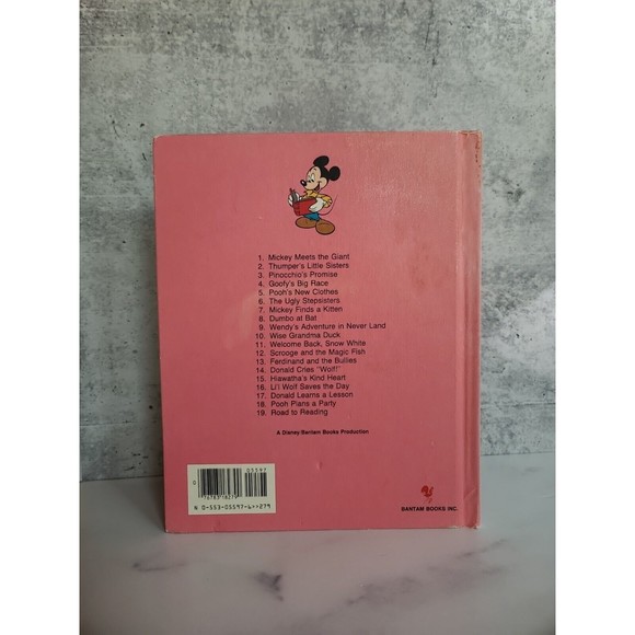 Disney -Pooh Plans A Party, 1986 Fun-To-Read Library Volume 18, Bantam Books - Picture 9 of 10